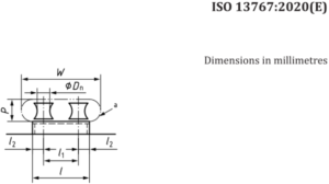 ISO 13767 Shipside Roller Fairleads 2-roller type Weldable Steel Plates
