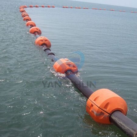 Floating Mooring Buoys with Rubber Hoses for Diesel Oil Transfer