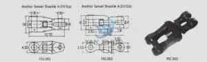 Anchor Swivel Shackle Type A(SWSA) and Type B(SWSB) Yan Shun Marine
