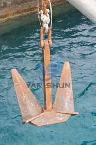 High Holding Power (HHP) Pool Stockless Anchor N Type Yan Shun Marine Manufacturers in China