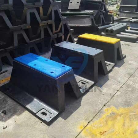 SA Type Arch Rubber Fenders with Frontal Steel Panel and UHMW-PE Plate Yan Shun Marine